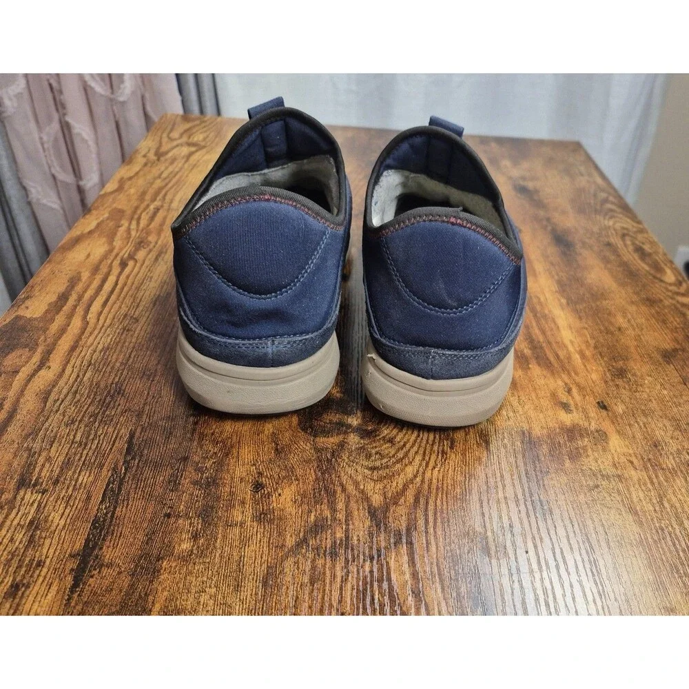 Florsheim Java Wool Moc Shoes Mens Size 11 M Slip On Blue Slippers